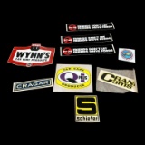 Assorted Vintage Car/Racing Stickers