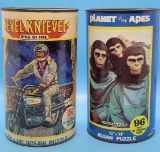 (2) Vintage Puzzles in a Can