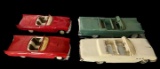 (4) Vintage Toy Cars--A.M.T.