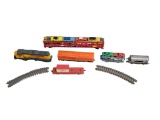 Assorted Plastic Train Cars