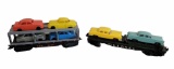 (2) Car Hauler Train Cars