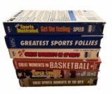 (6) VHS: Sports