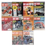 (10) Assorted Vintage “Hot Rod” Magazines