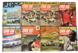 (8) Vintage Stock Car Racing Magazines - 1967