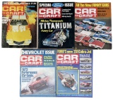 (5) Vintage “Car Craft” Magazines: February,