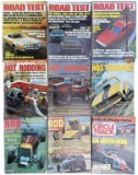 (9) Vintage Car Magazines (4) “Circle Track” and