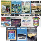 (11) Vintage “Car and Driver” Magazines: