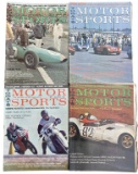 (4) Vintage “Today’s Motor Sports” Magazines: