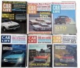 (6) Vintage “Car Life” Magazines: March 1962;