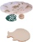 (4) Decorative Items: Platter, Cutting Board,