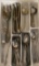 Assorted Stainless Flatware with Plastic Tray: