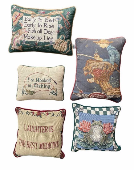 (5) Decorative Pillows