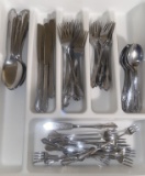 Assorted Stainless Flatware: (14) Spoons, (14)