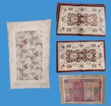 (4) Small Rugs