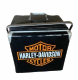 Harley Davidson Restored Picnic Cooler—18” x 13”,