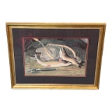 Double Matted & Framed Print, T. S. Steele--