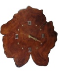 Cypress Wall Clock