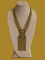 Vintage 1960s Byzantine-Style Necklace by Goldette