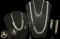 Assorted Vintage Costume Jewelry:  (3) Necklaces,
