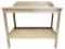 Handmade Wooden Work Bench With Attached G
