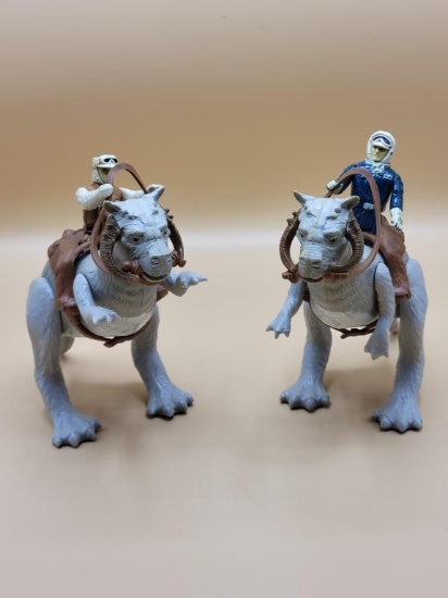 (2) 1979 Kenner Star Wars Open Belly Taun Tauns