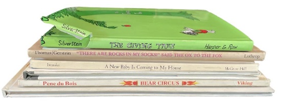 (6) Vintage Children's Books