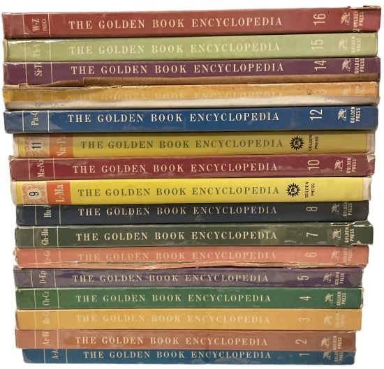 The Golden Book Encyclopedia 1-16