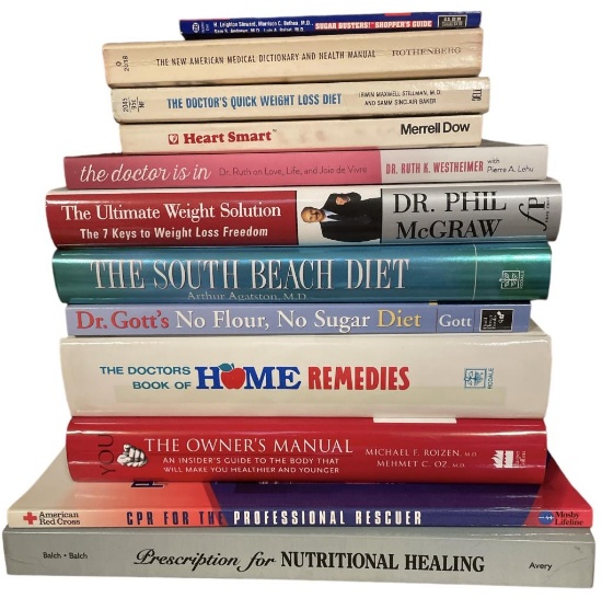 Assorted Books on Health