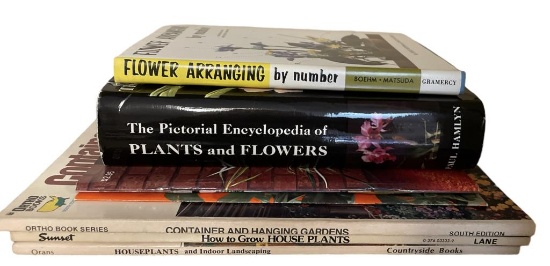 Assorted Books and Magazines on Plants
