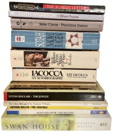 Assorted Paperback Books
