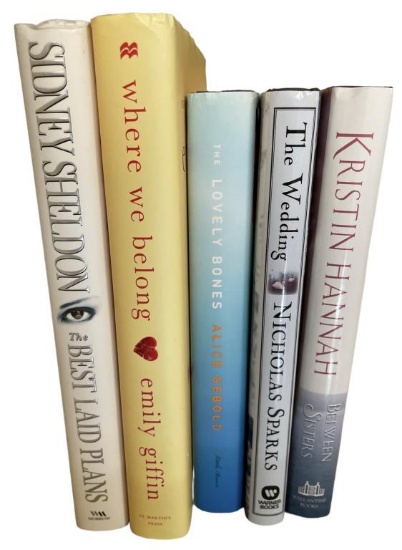 Assorted Hard Cover Books