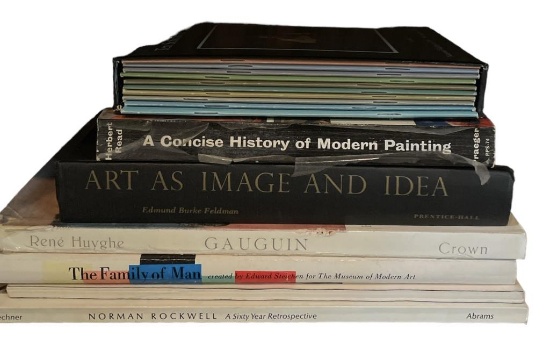 Assorted Books on Art