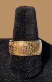 14 Kt Yellow Gold Wedding Band--Size 7--5.2 Grams