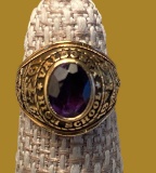 1967 Valdosta High School Ladies Class Ring--10 Kt