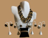 Assorted Signed & Unsigned Costume Jewelry