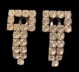 (2) Rhinestone Dresss Clips