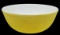 Vintage Primary 1940s Yellow Pyrex Mixing Bowl