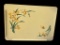 Vintage Daffodil Lap Tray-20.5” x 15”, 8” Tall