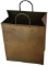 Brass Shopping Bag - Italy - 12 1/2” x 6 3/4”, 1