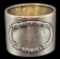 Antique Napkin Ring Marked 800