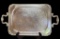 27” Silverplate 2-Handled Tray