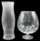 (2) Glass Items