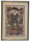 Framed Chinese Wood Block Print--Fertility God