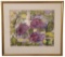 Framed Gretchen McCoy Watercolor--Hydrangeas--