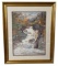 Framed, Matted, and Signed Original Watercolor