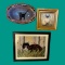 Assorted Cat Accessories and Art