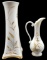 Handpainted Porcelain Vase & Ewer