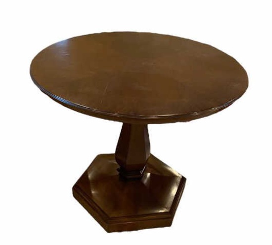 Round Pedestal End Table by Heritage Henredon--