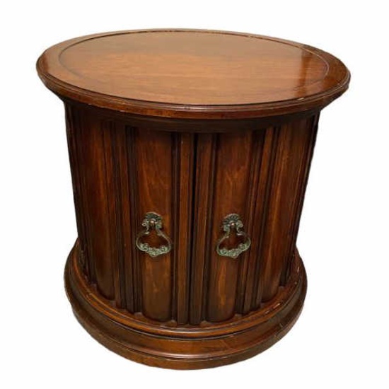 Round End Table---24" Diameter, 22 1/2" High