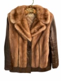 Mink & Leather Jacket--Kish Furs Omaha